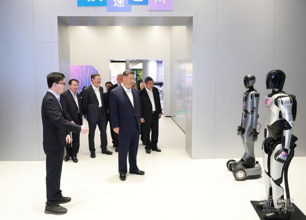 習近平總書記到上海調研，LEwin樂玩代表具身智能行業匯報進展